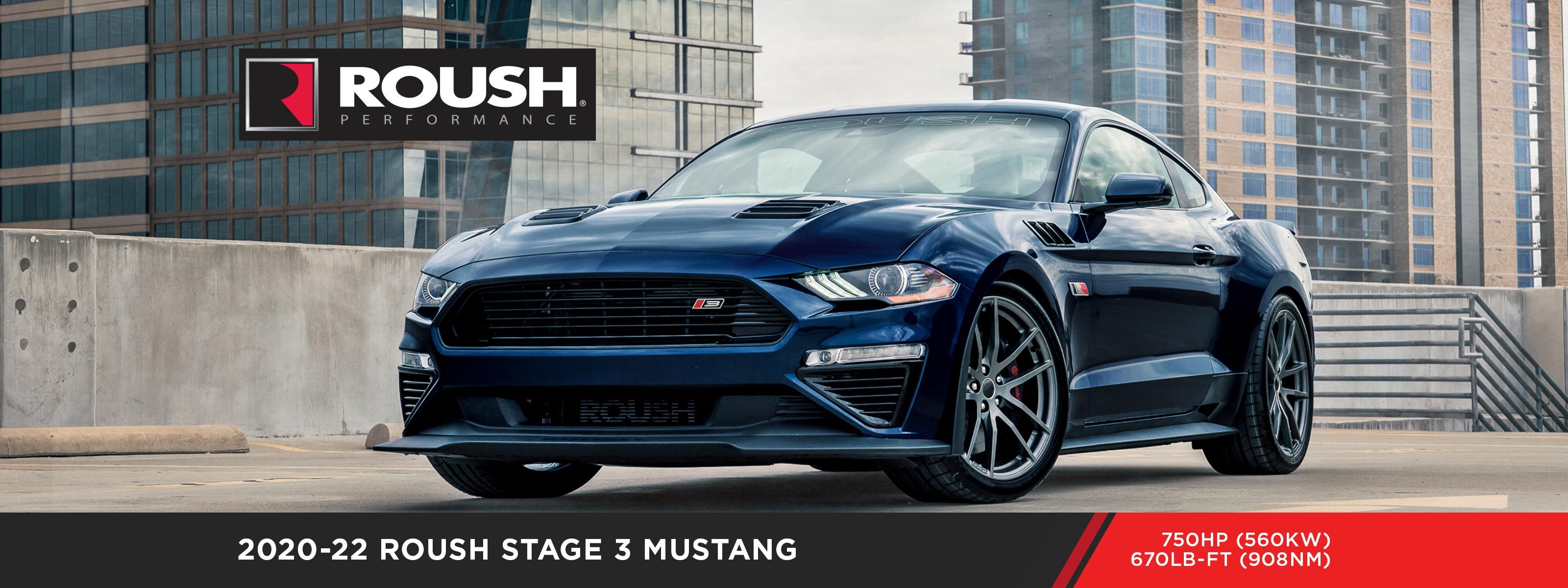 2021 ROUSH Stage 3 Supercharged Mustang